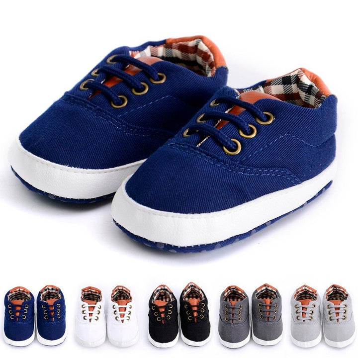 Solid color Baby canvas shoes