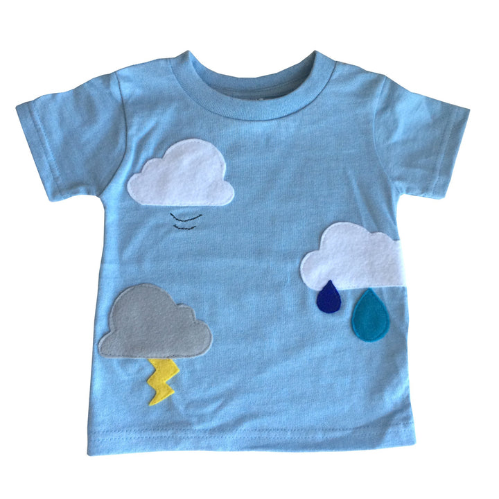 Aloha Rainbow Baby Blue Shirt