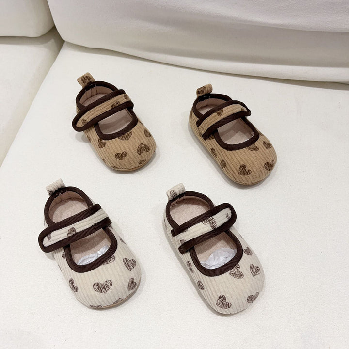 Baby Girl Anti-Slip Shoes In Autumn