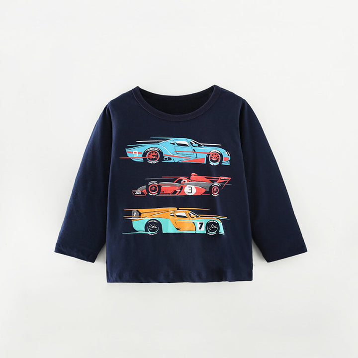 Baby Boy Print Pattern Shirt