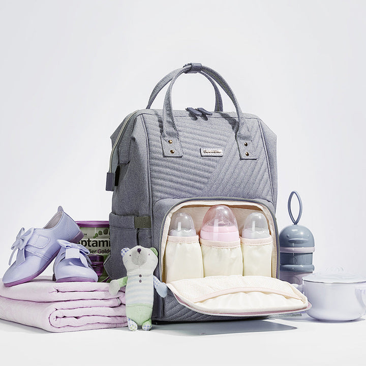 Why the Modern Quilted Diaper Backpack is a Must-Have for New Parents