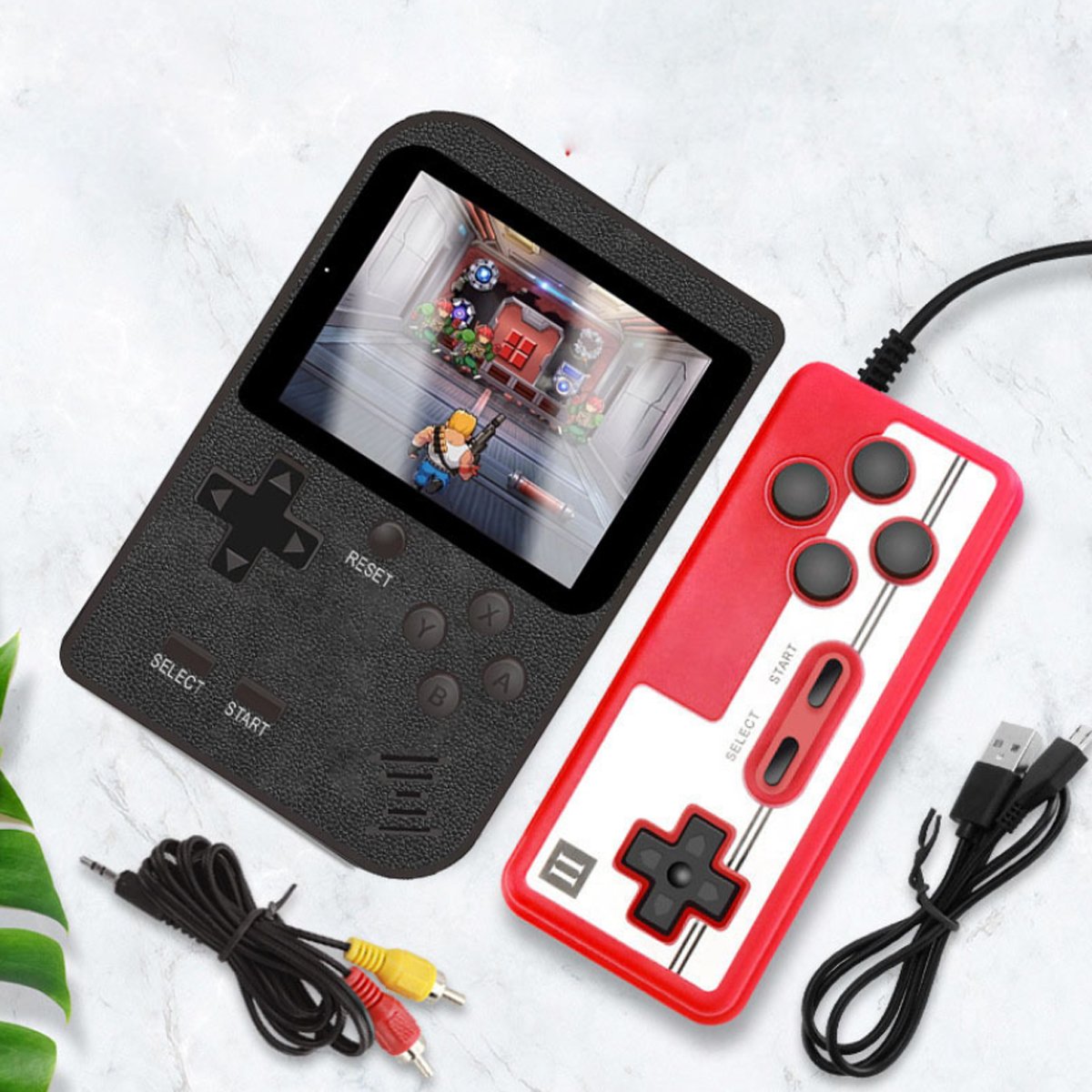 Portable Game Pad With 400 Games Toy Set