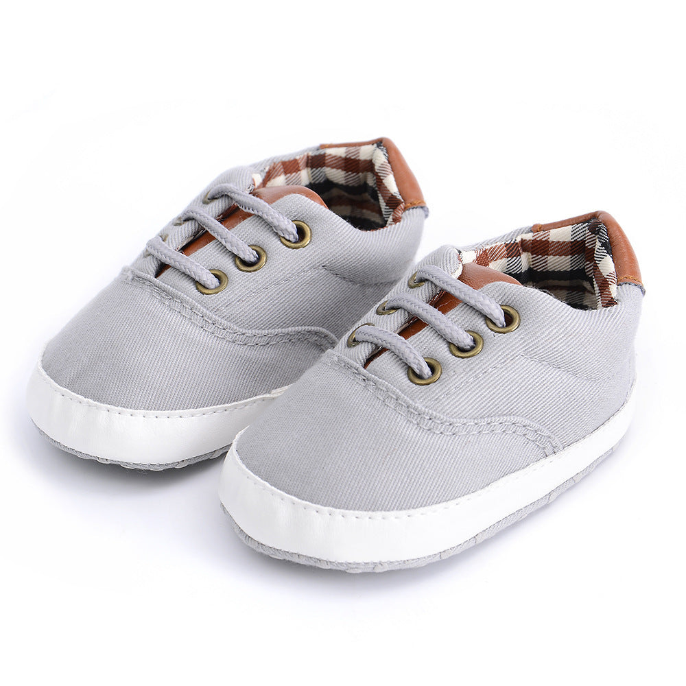 Solid color Baby canvas shoes