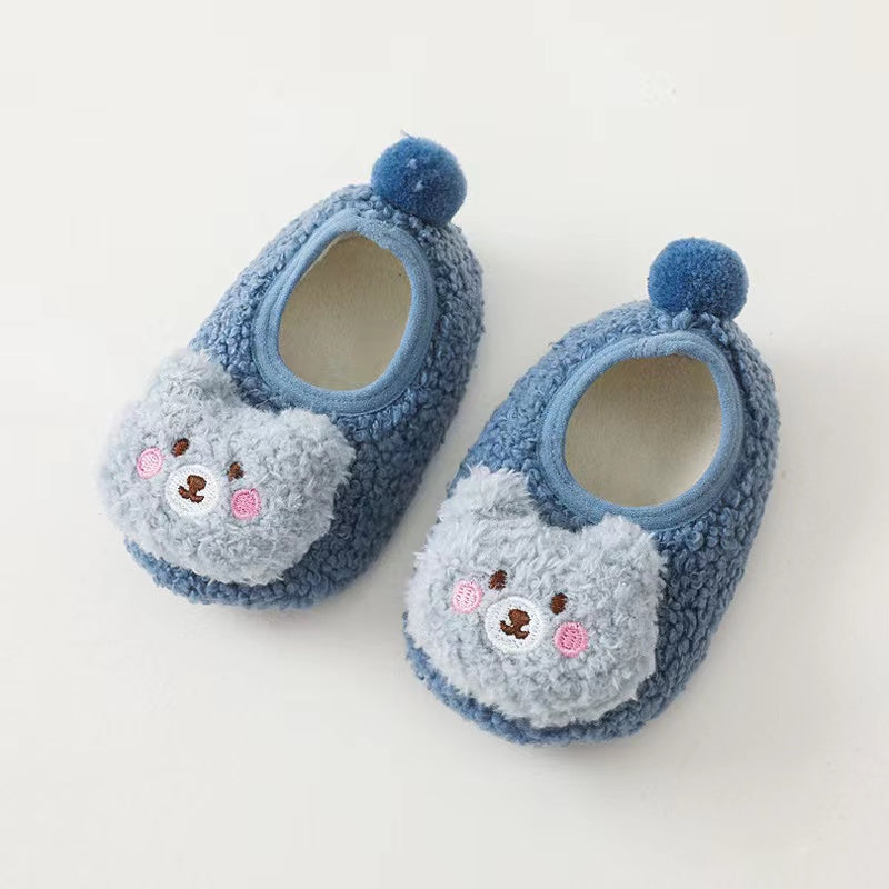 Baby 3D Bear Patched Warm Shoes