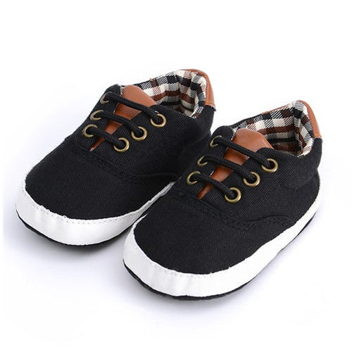 Solid color Baby canvas shoes