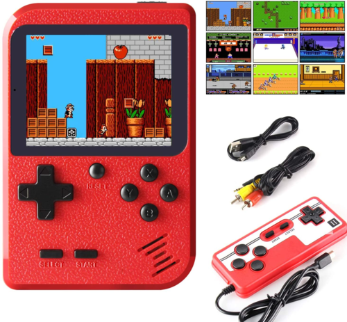 Portable Game Pad With 400 Games Toy Set