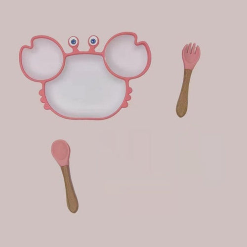 Silicone Baby Dishes for Children's Tableware