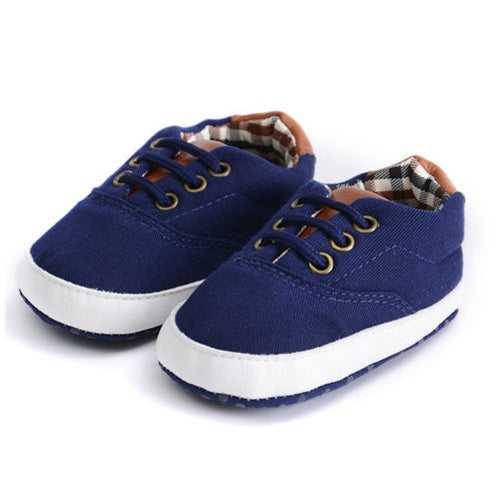 Solid color Baby canvas shoes