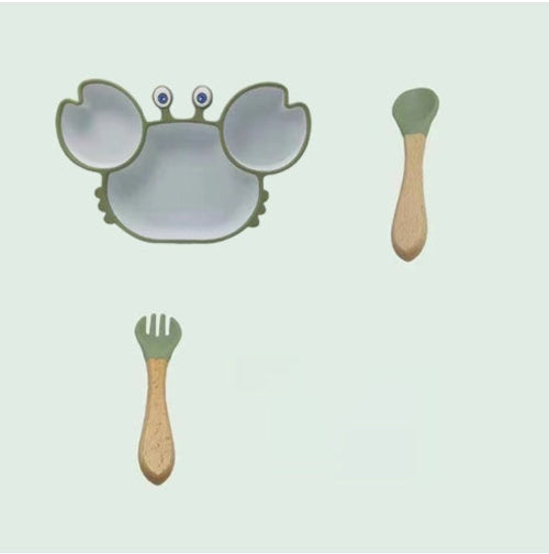 Silicone Baby Dishes for Children's Tableware