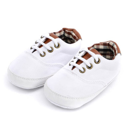 Solid color Baby canvas shoes