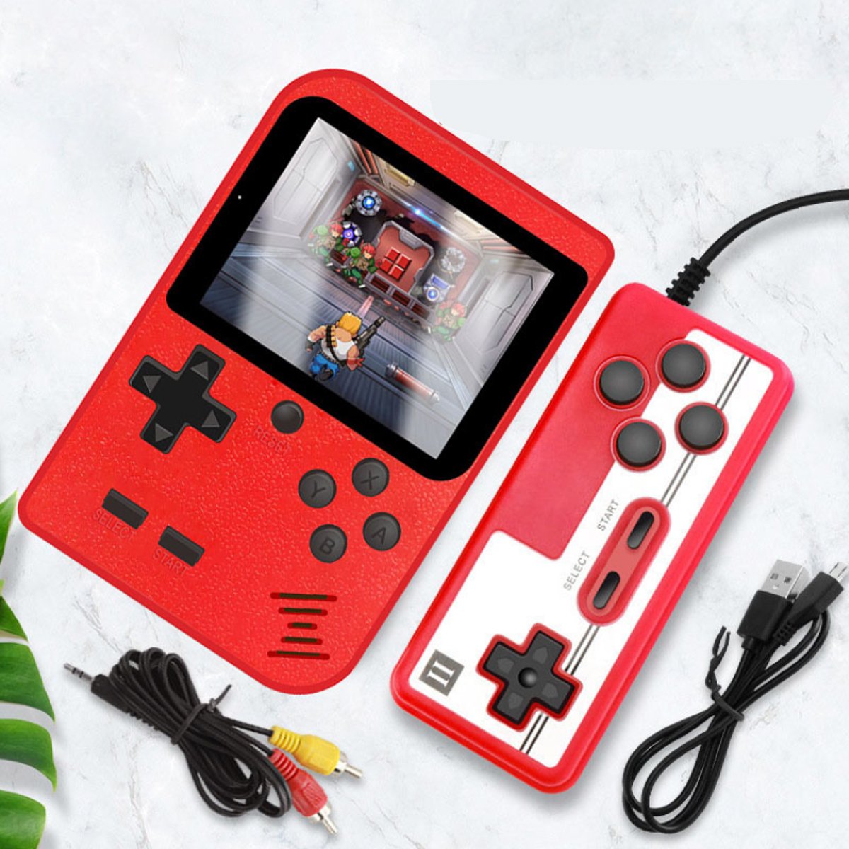 Portable Game Pad With 400 Games Toy Set