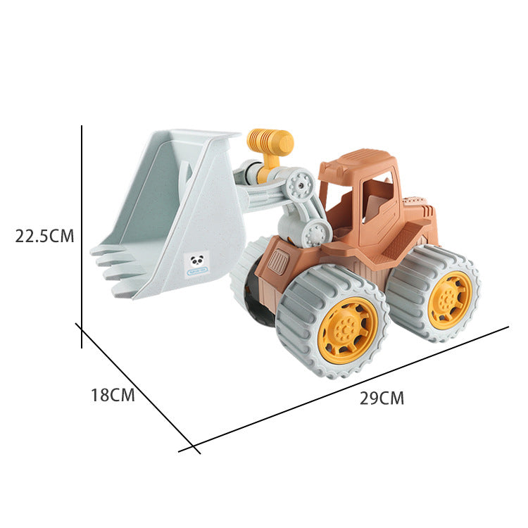 Children's Wheat Straw Dredger Toy