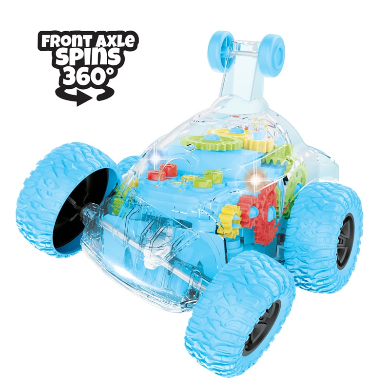 Baby Toys Spin Gear RC Stunt Car