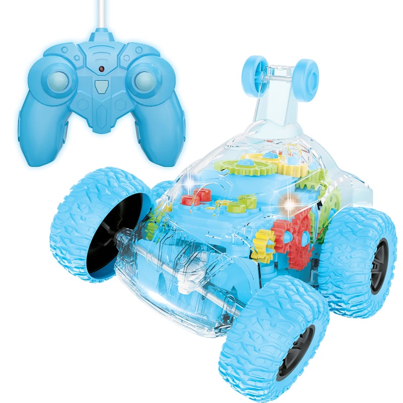 Baby Toys Spin Gear RC Stunt Car