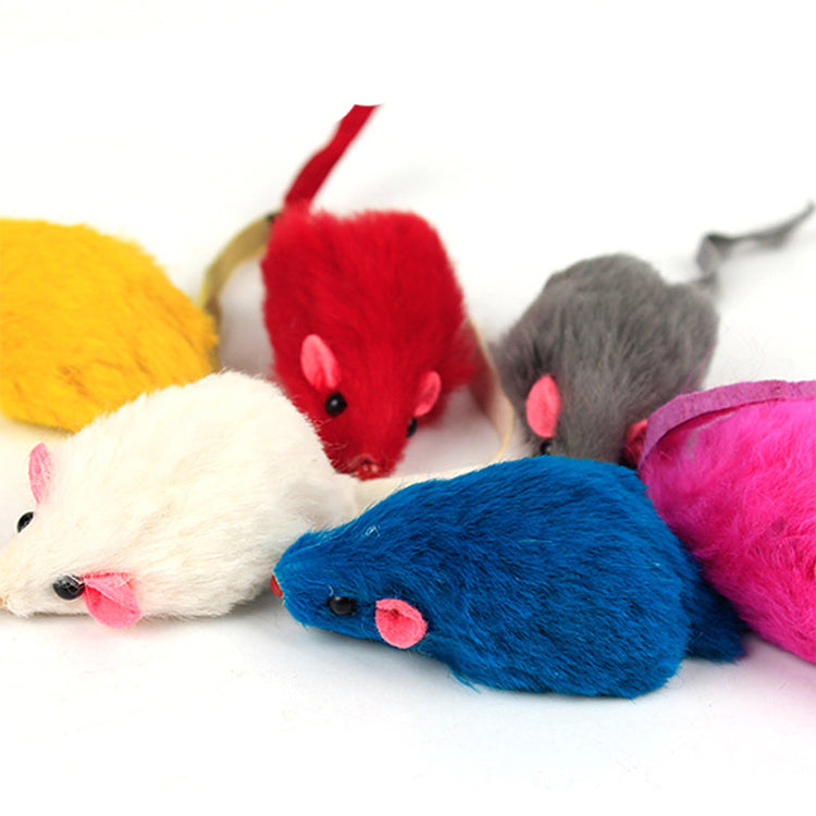 10 PCS PLUSH MOUSE BABY TOYS