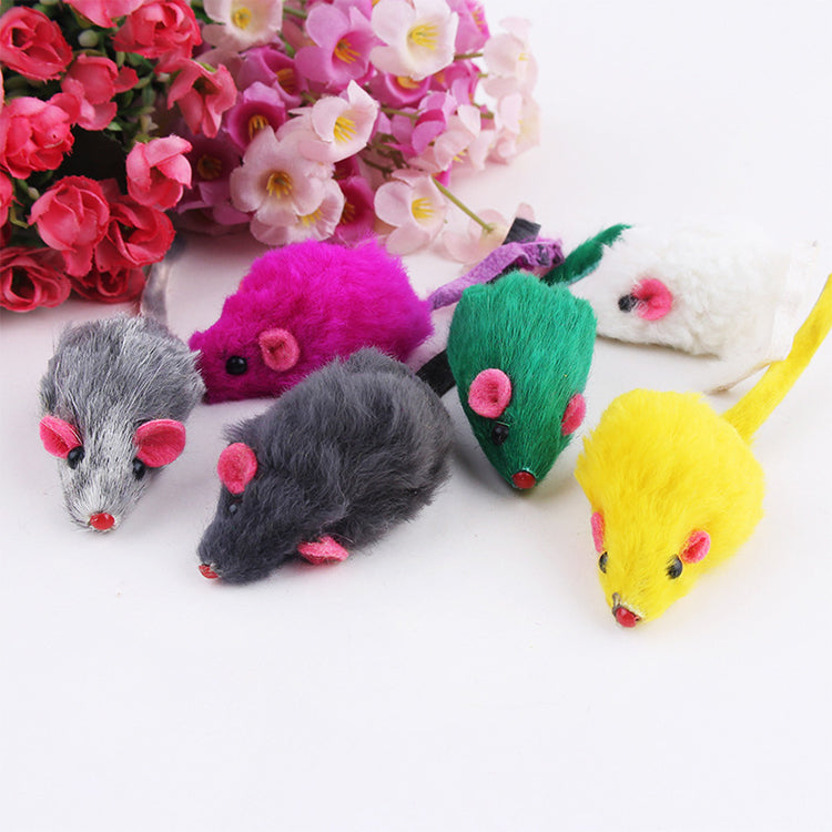 10 PCS PLUSH MOUSE BABY TOYS