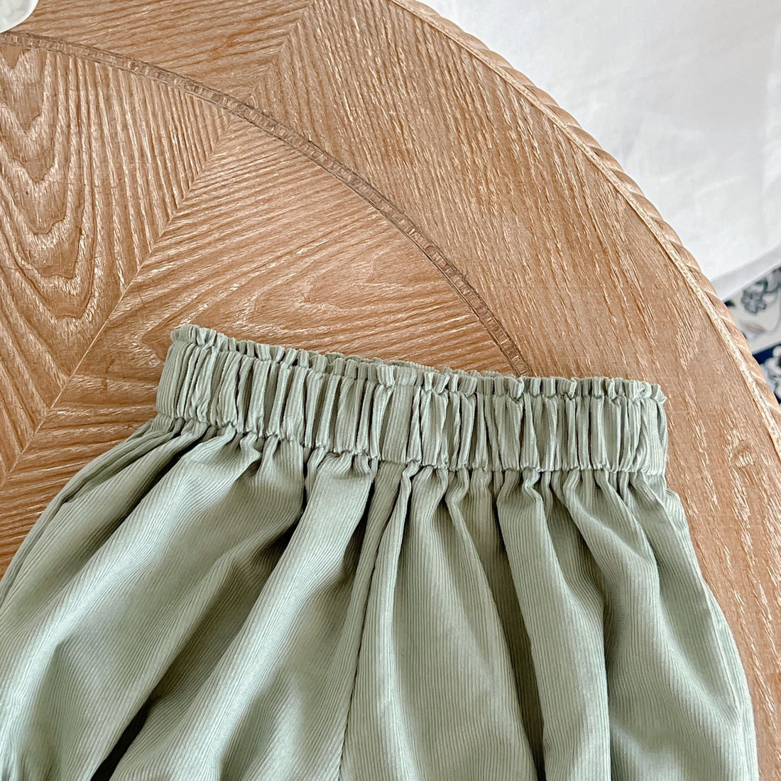 Baby Girl Solid Color Shorts Sets