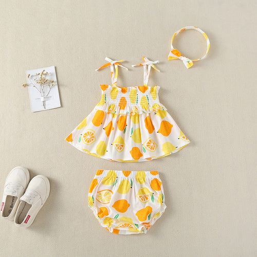 Baby Sleeveless Dress Combo