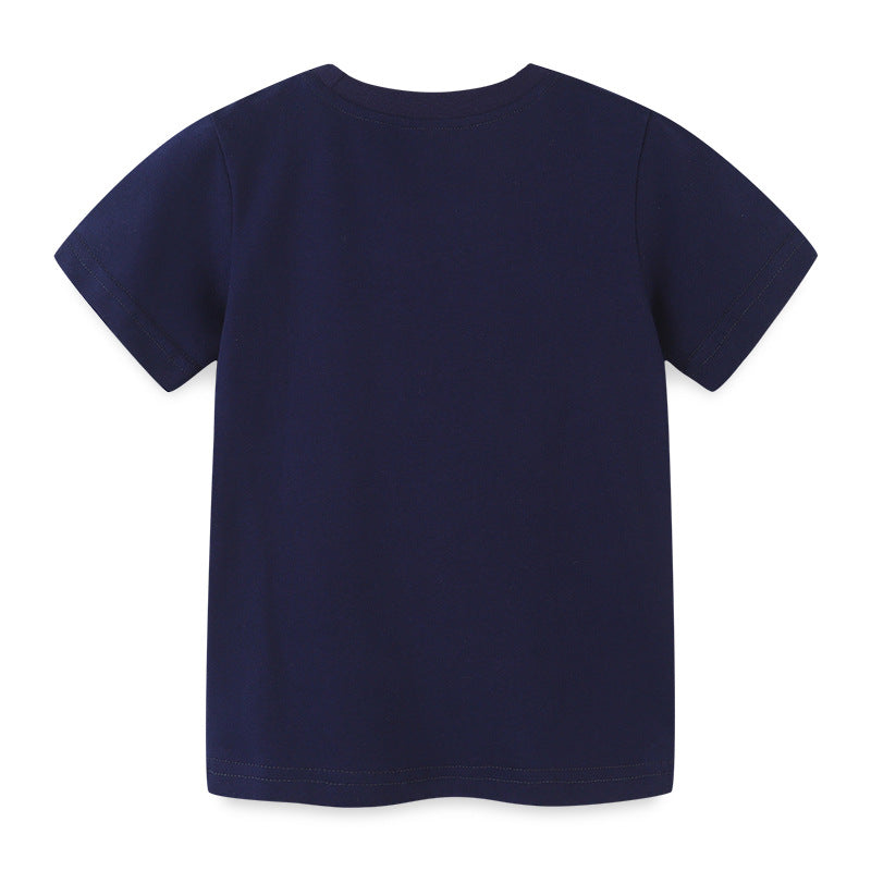 Baby Boy Rocket Print T-Shirt