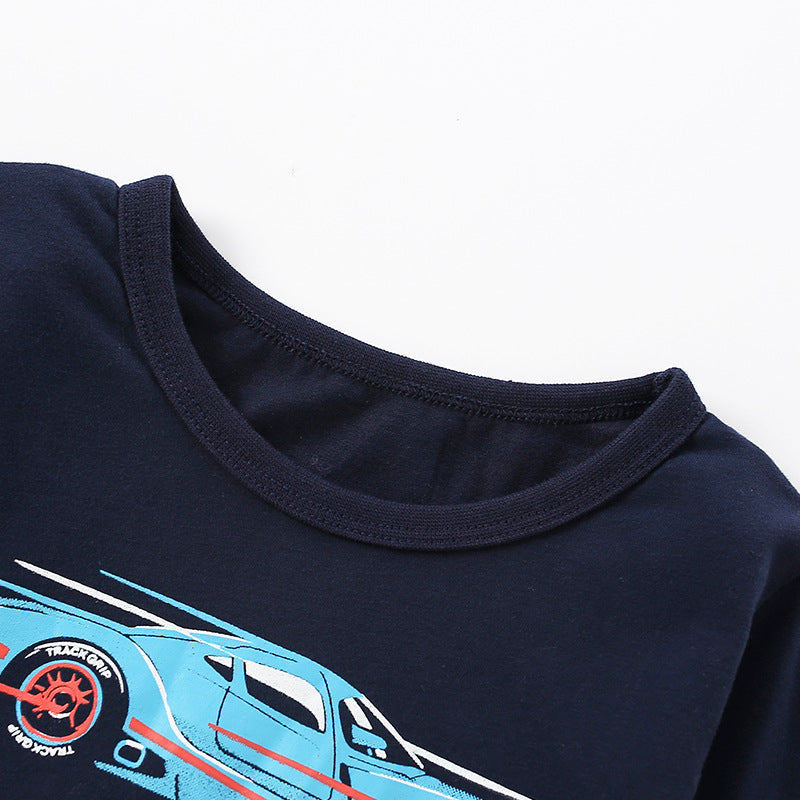 Baby Boy Print Pattern Shirt