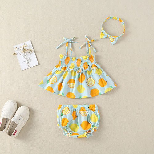 Baby Sleeveless Dress Combo
