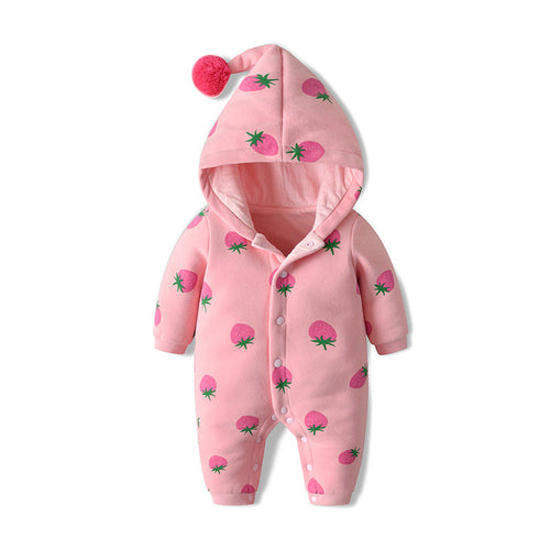 Baby Girl Quilted Romper