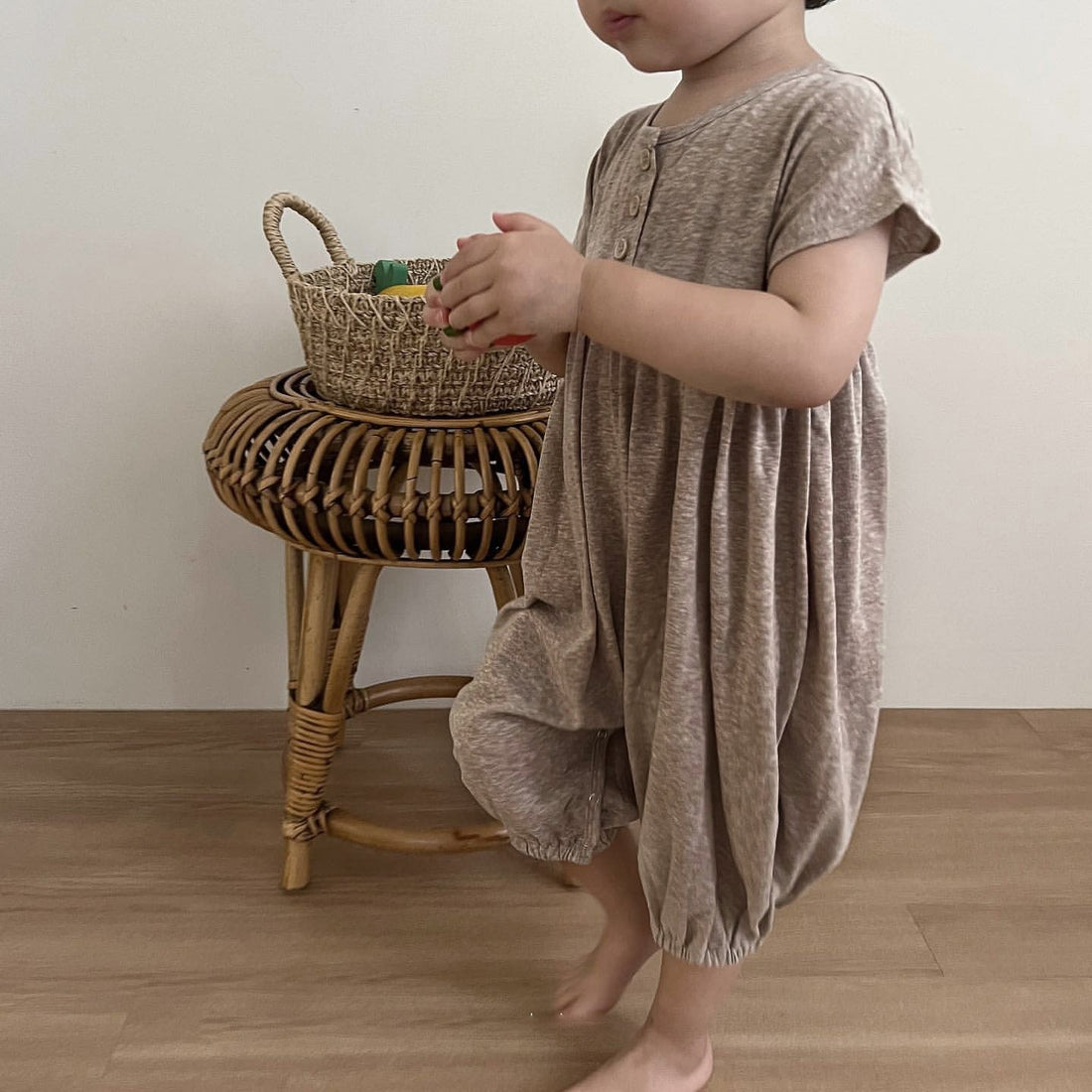 Baby Casual Short Sleeve Rompers