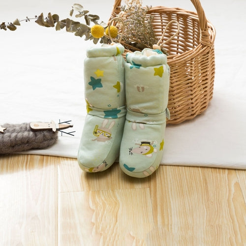 Baby Cartoon Pattern Toddler Cotton Shoes