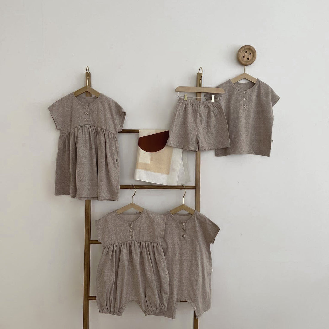 Baby Casual Short Sleeve Rompers