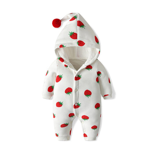 Baby Girl Quilted Romper