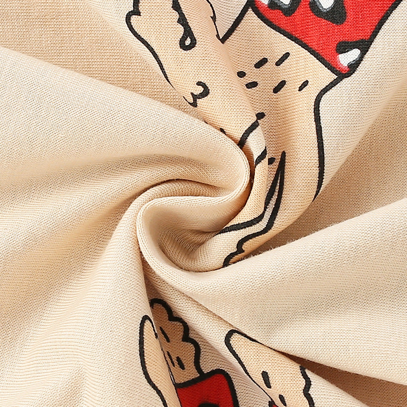 Baby Cartoon Dog Pattern Shirt