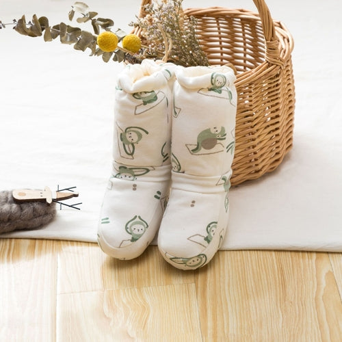 Baby Cartoon Pattern Toddler Cotton Shoes