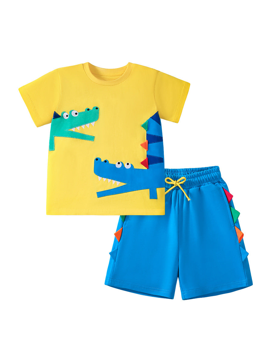 Baby Pattern T-shirt and Shorts Clothing