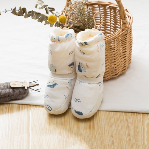 Baby Cartoon Pattern Toddler Cotton Shoes