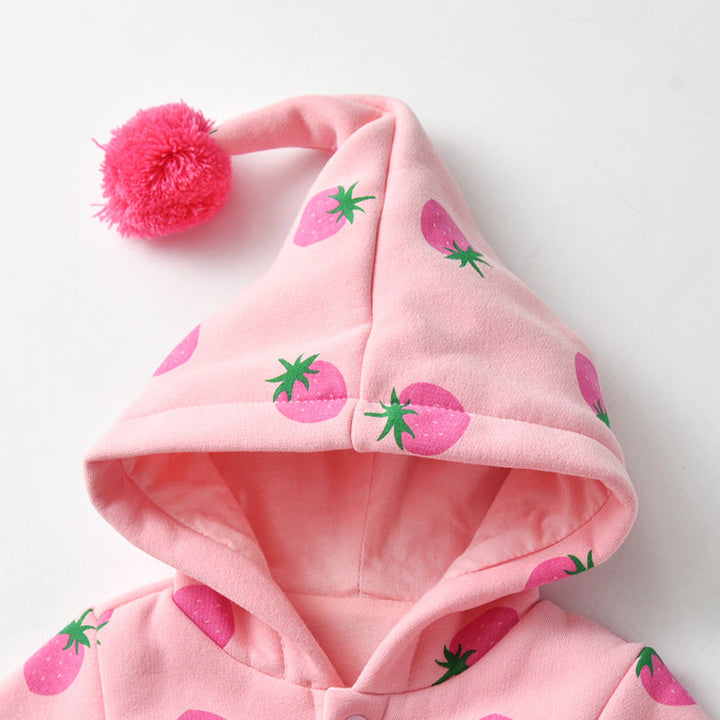 Baby Girl Quilted Romper