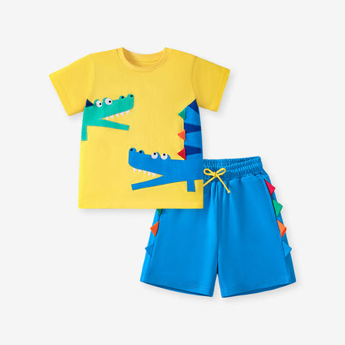 Baby Pattern T-shirt and Shorts Clothing
