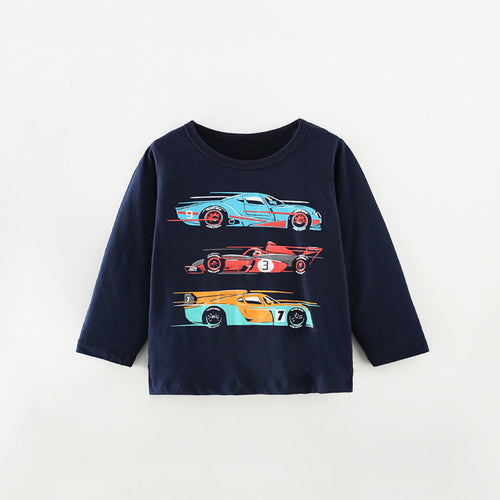 Baby Boy Print Pattern Shirt