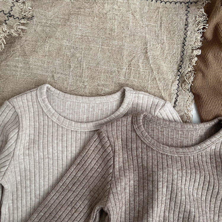 Baby Solid Color Comfy Fabric Shirt