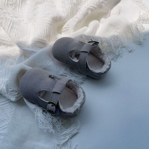 Baby Girl Plush Warm Anti-Slip Shoes