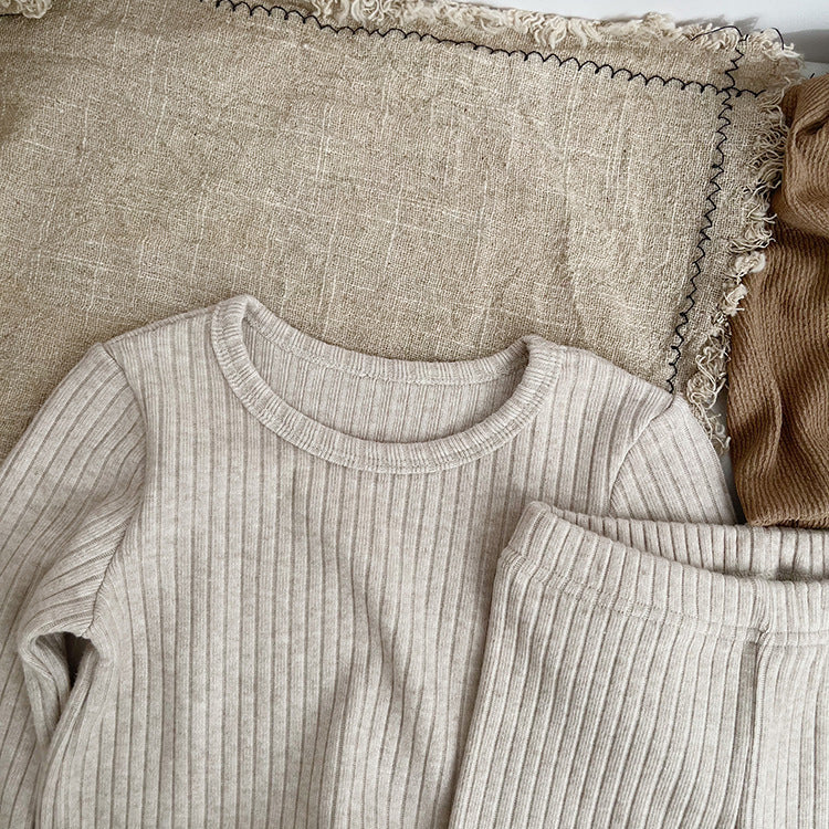 Baby Solid Color Comfy Fabric Shirt