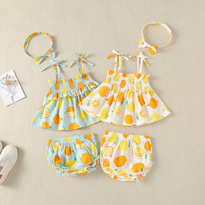 Baby Sleeveless Dress Combo